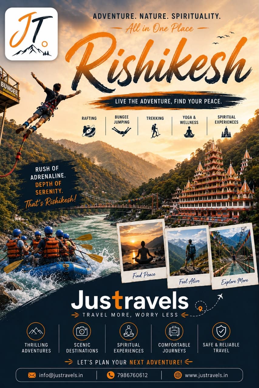 A Trip to Rishikesh with Justravels